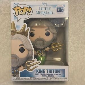 NEW Funko Pop! Little Mermaid King Triton #1365 F37